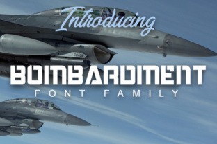 Bombardment: A Bold Typeface for High-Impact Visual Design