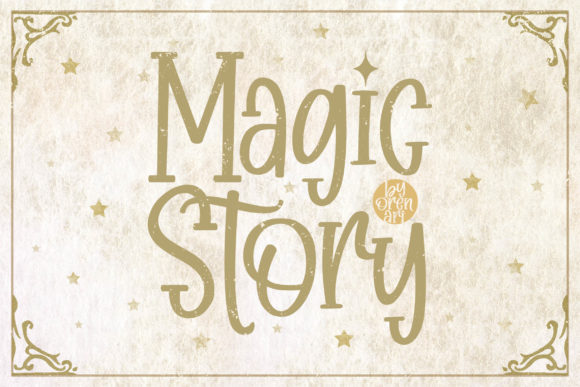 Bringing Joy to Design: The Magic Story Display Font