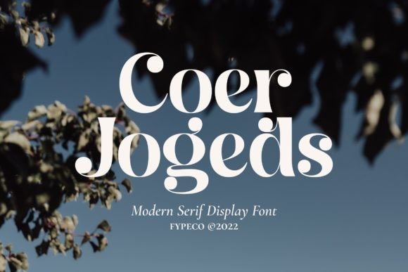 Coer Jogeds: A Versatile Serif for Modern Branding