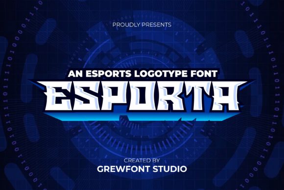 Esporta: A Dynamic Display Font for Modern Branding