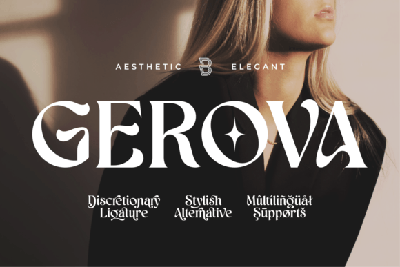 Gerova: The Serif Font That Elevates Modern Design