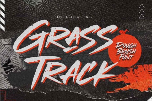 Grasstrack: A Dynamic Brush Font for Modern Design