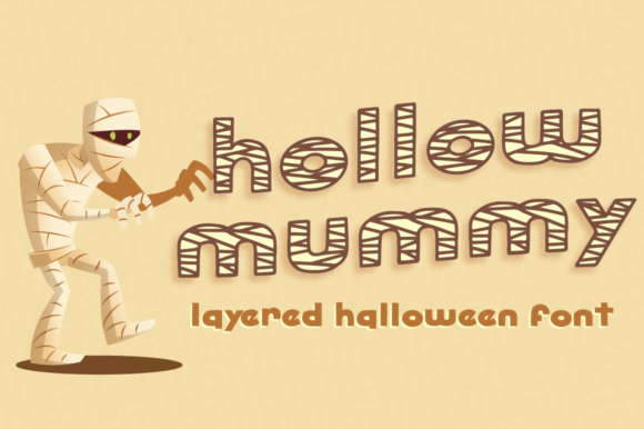 Hollow Mummy: Elevating Visual Communication with Bold Typography