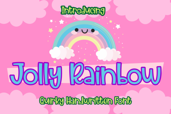 Jolly Rainbow: A Font for Vibrant Design