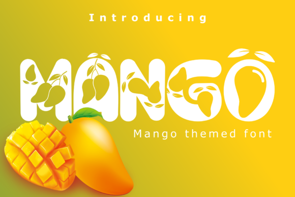 Mango: A Vibrant Font for Modern Design