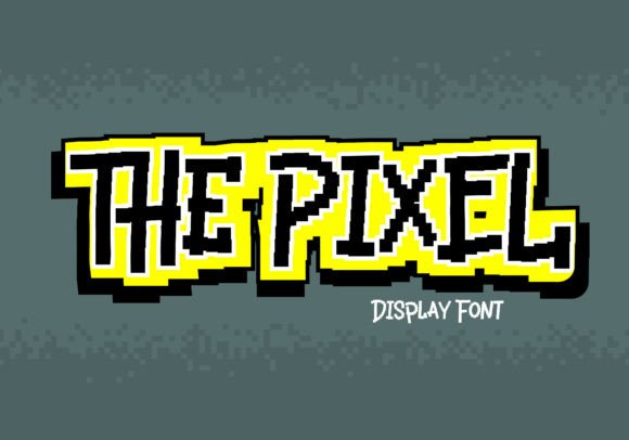 The Pixel: A Playful Font for Modern Design